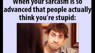 Sarcastic reaction gif video