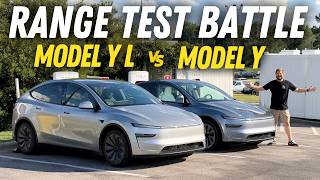 Tesla Model Y L Highway Range Test!