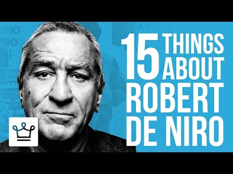 Wideo: 37 faktów dotyczących Roberta De Niro