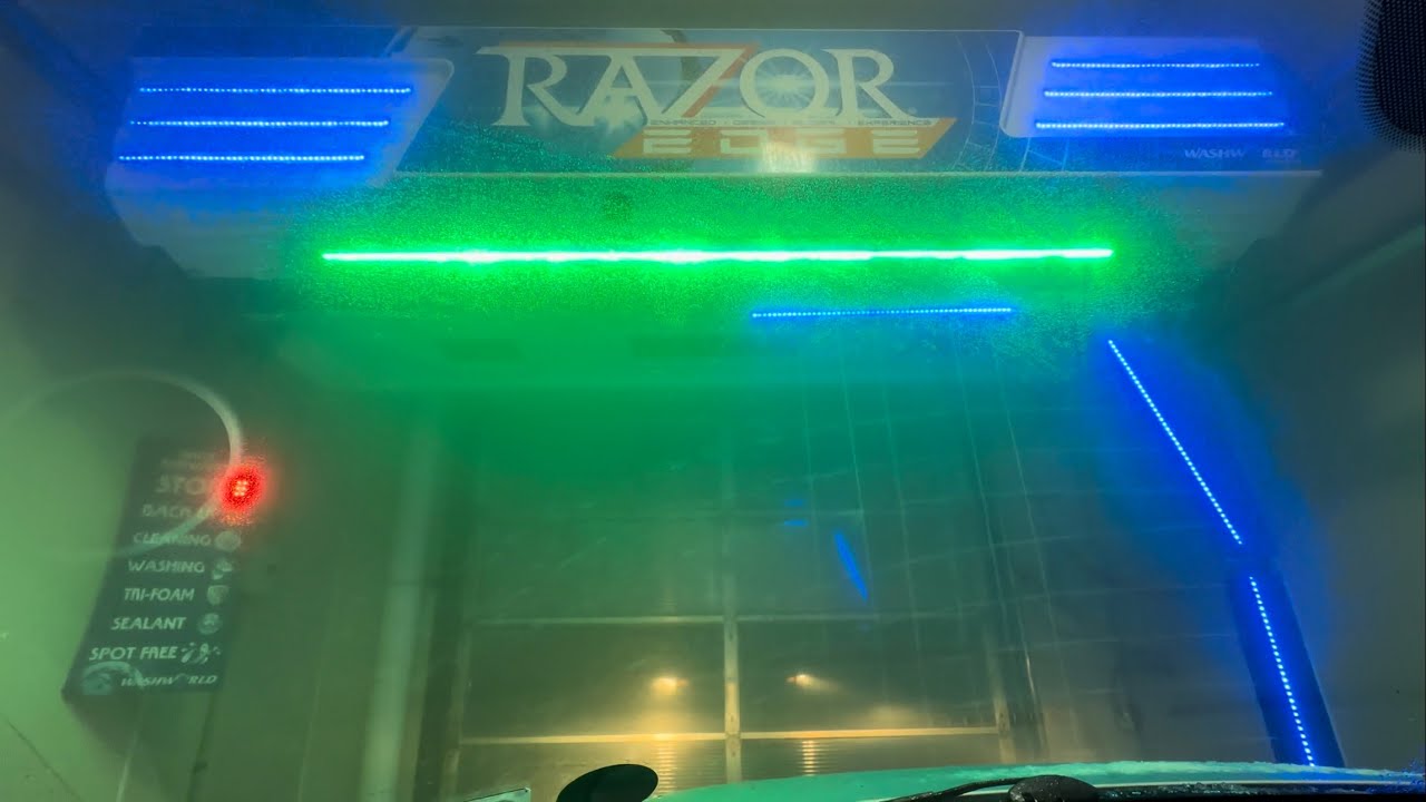 Cool Newer Washworld Razor Edge Rapid Car Wash Victor, NY YouTube