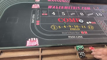 CRAPS! SCUMBAG Video #2. 🎲🎲