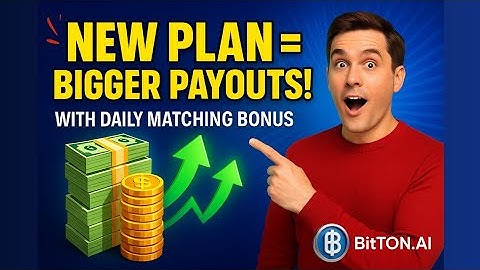BitTON.AI New Compensation Plan & Matching Bonus Breakdown. #BitTON.AI #Bitton #Bittonai