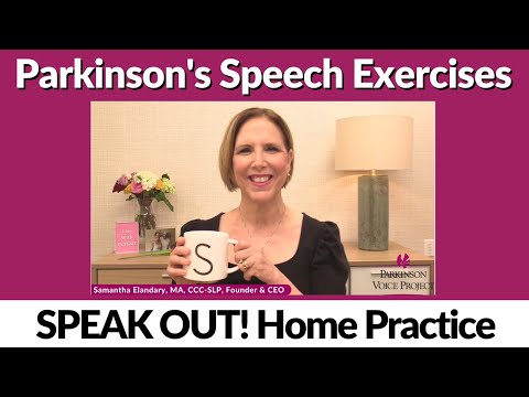 Parkinson's Speech Exercises: Reading With INTENT!