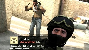CS:GO - Rekt by a bot