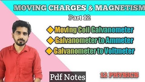 Moving Charges and Magnetism in class 12 | Part 12