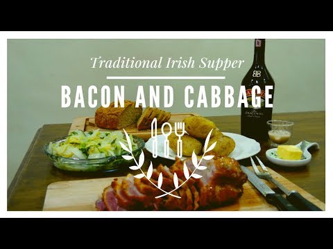 DIY Irish Bacon, Cabbage, Brown Bread and Potatoes for St. Paddy's Day