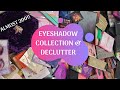 Eyeshadow Palette Collection and Declutter | Almost 200 Palettes