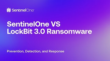 SentinelOne Vs. LockBit 3.0 (LockBit Black) – Mitigation and Rollback