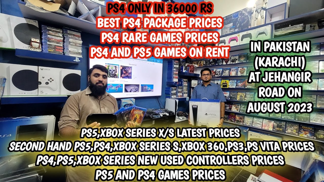 New Used PS5,Xbox SeriesX/S,PS4,Xbox 360,PS3,PS VITA PricesPS5,PS4