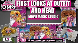 FIRST LOOKS AT LOL SURPRISE MOVIE MAGIC STUDIO OUTFITS! PLUS NEW HEAD!