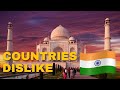 🇮🇳 Top 10 Countries that Hate India | Includes Australia Portugal & Turkey | Yellowstats 🇮🇳