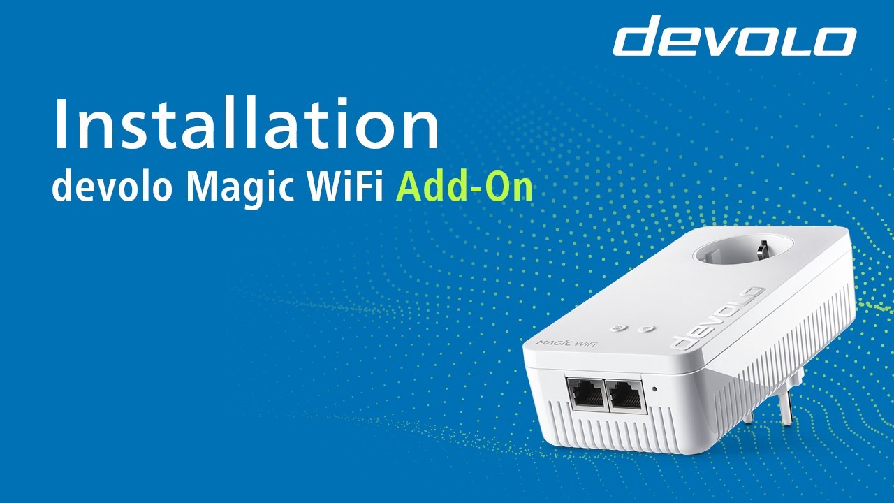 Video: Einrichtung Devolo Powerline Starter Set dLAN 1200 + WiFi ac