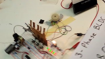 18k rpm 3 Phase Brushless BLDC Motor ESC without Arduino No software required! (part 2)