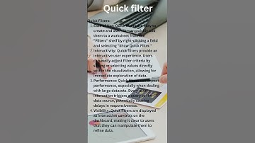 Quick filter #tableau