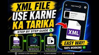 How to use xml file for copyright work
