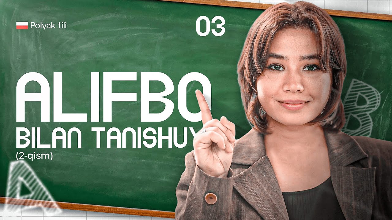 Alifbo bilan tanishuv(2-qism) | 3-dars | Polyak tilini 0 dan o'rganish