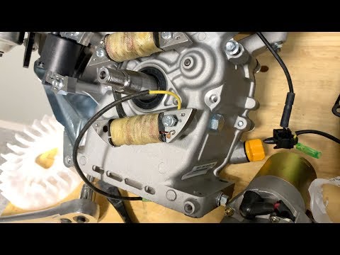 Predator Hemi Flywheel Removal and Bolting Stator and Starter