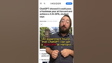 ChatGPT enrolled at Harvard