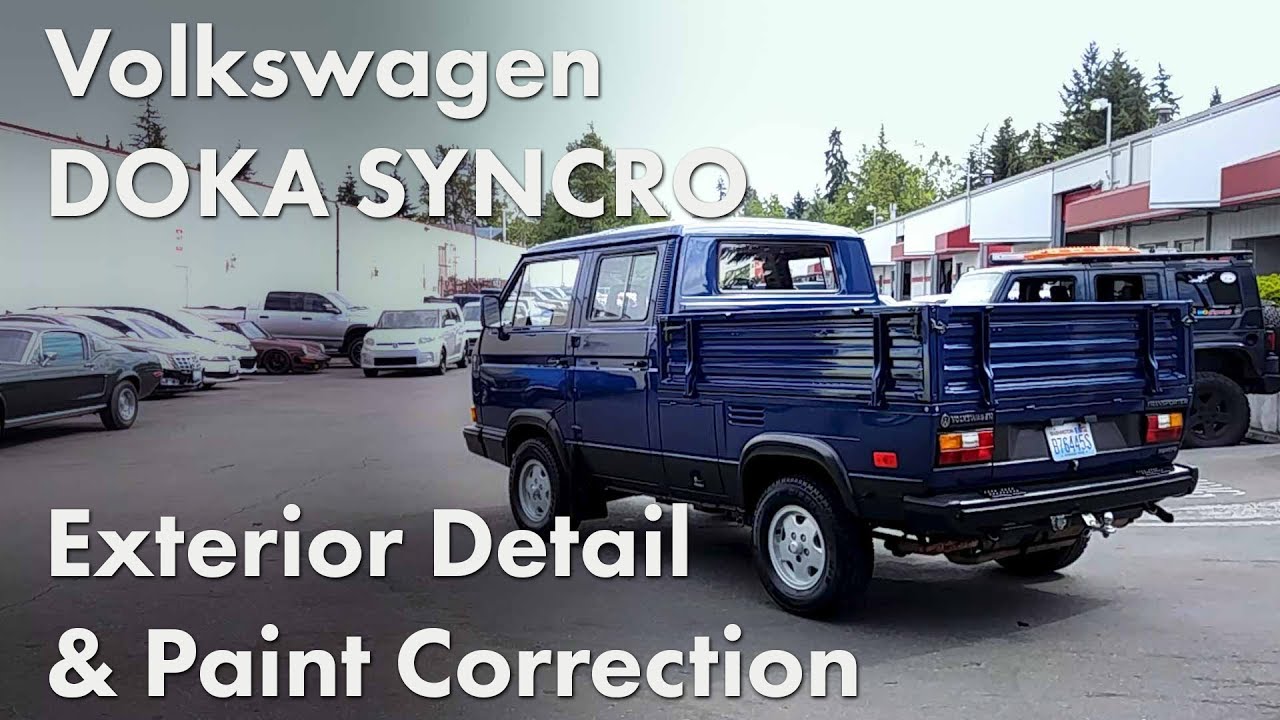 Volkswagen Doka Syncro - Exterior Detail & Paint Correction
