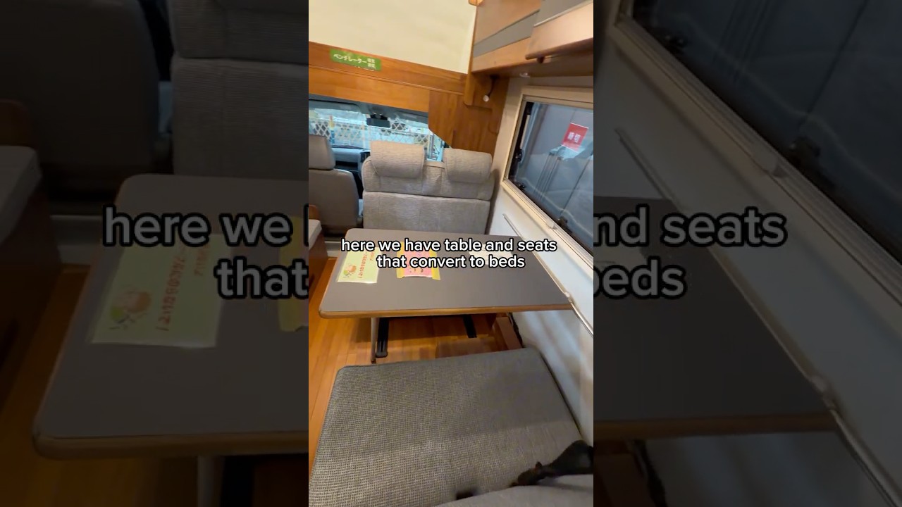 Japanese Mini Camping Car #camper #japan #campingcar #keitruck #tinyhome