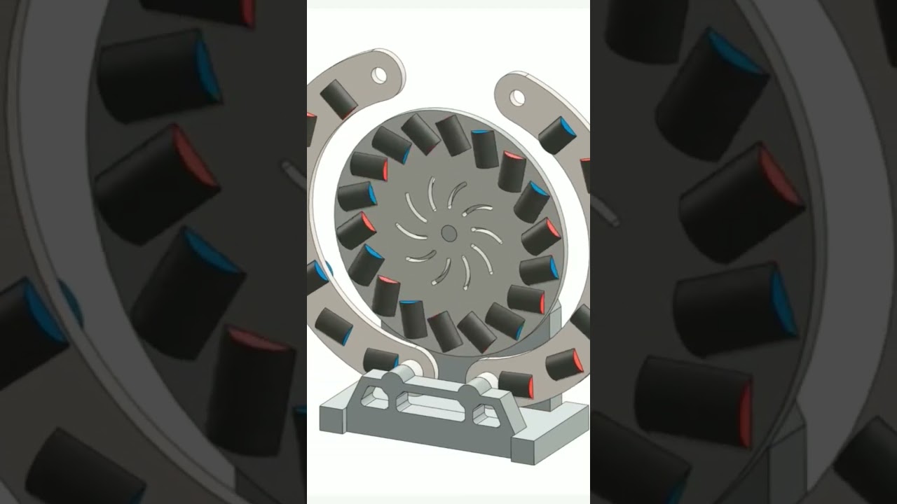 Magnetic machine Less Friction More Power 