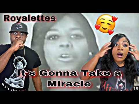 OUR FIRST TIME HEARING THIS SONG!!! THE ROYALETTES - IT'S GONNA TAKE A MIRACLE (REACTION)