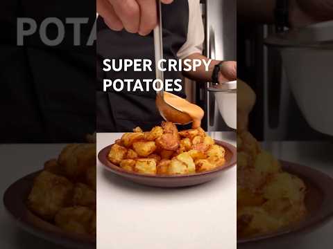 بطاطس مقرمشة للغاية