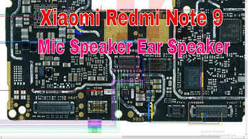 Xiaomi Redmi Note 9 Mic Speaker Ear Speaker Problem Solution Jumper Ways