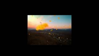 Партизанск, горы,закат, вечер.Съемка с квадрокоптера.#природа #горы #осень