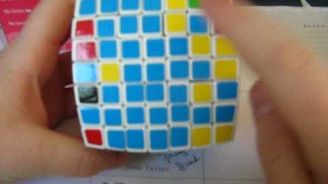 The best way to solve the last two centers on a V-Cube 7