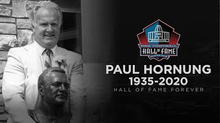 Remembering Paul Hornung 1935-2020 Pro Football Hall of Fame