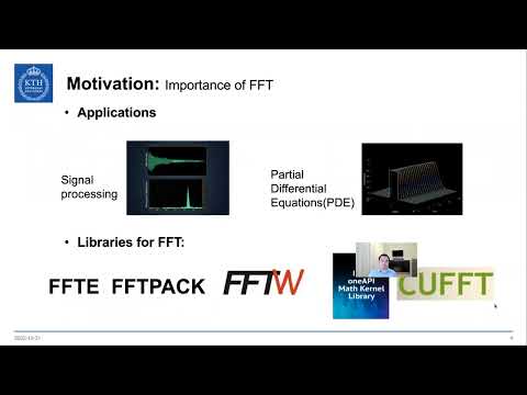 2022 LLVM Dev Mtg: FFTc: An MLIR Dialect for Developing HPC Fast Fourier Transform Libraries