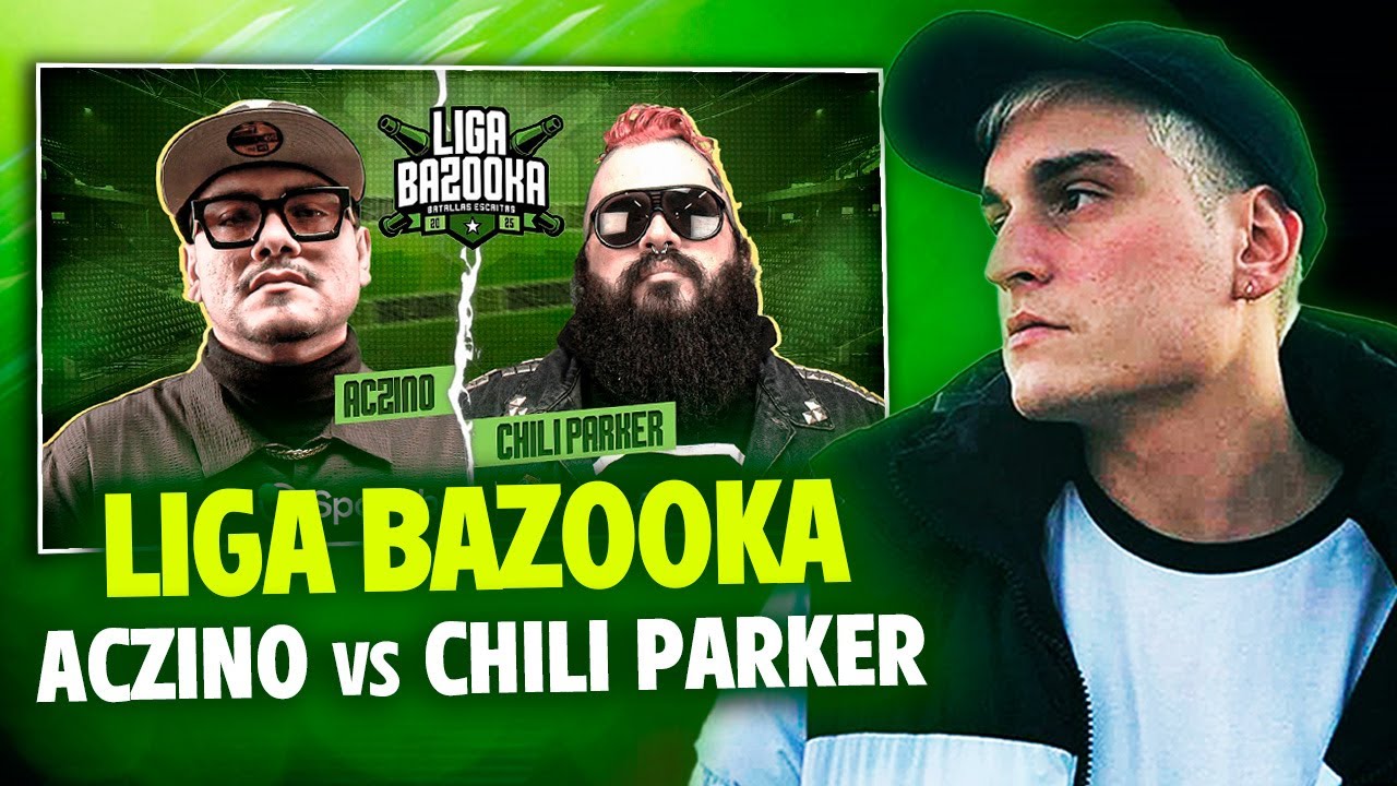 KHAN REACCIONA A ACZINO vs CHILI PARKER | #LIGABAZOOKA INTERNACIONAL