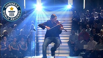 Fastest Violin Player - Guinness World Records