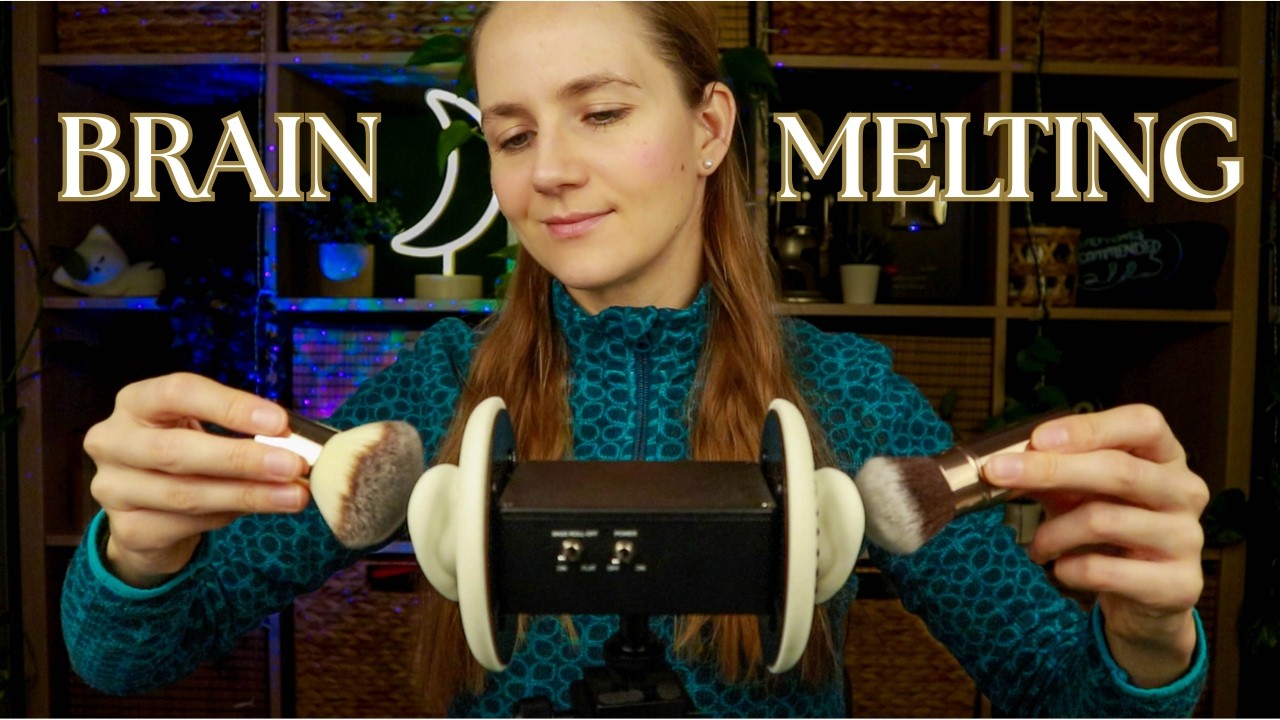 Binaural ASMR 3 Dio DEEP Ear Triggers to Melt Your Brain 🧠😩