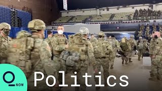 National Guard Troops Arrive in D.C. Ahead of Biden's Inauguration