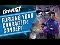 Forging Your City of Mist TTRPG Character Concept