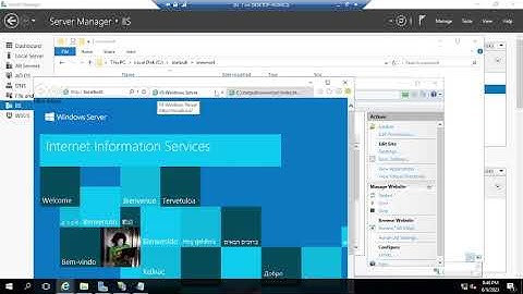 IIS Web Server Installation & Website Configuration | Windows Server 2016