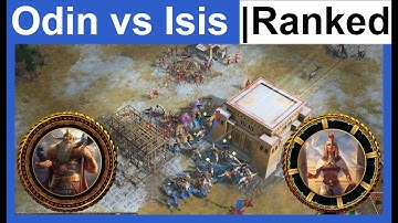 Odin vs Isis | 1v1 Ranked | Age of Mythology Retold