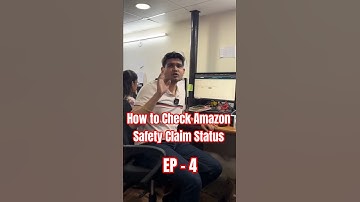 How to Check Amazon Safety Claim Status | Seller Central Guide #amazonseller #amazonreturns