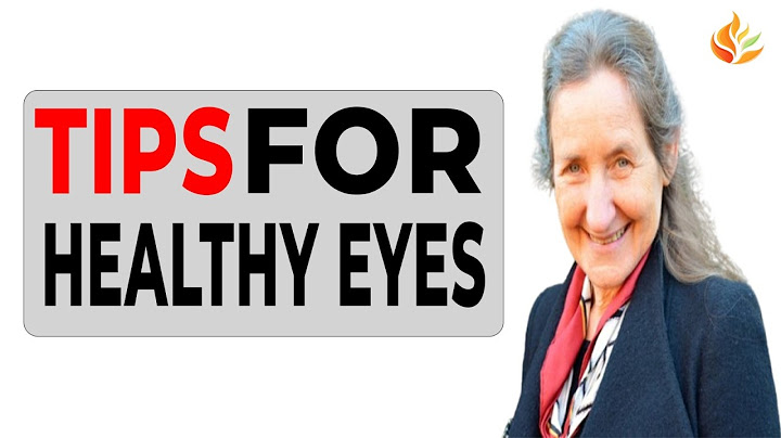 Barbara O'Neill's EXPERT Tips for Healthy Eyes