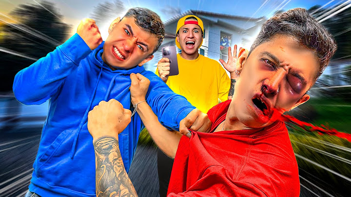 ¡GOLPEO a MI AMIGO @RONALDMCDONALDS FRENTE a TODOS y ASI REACCIONAN!