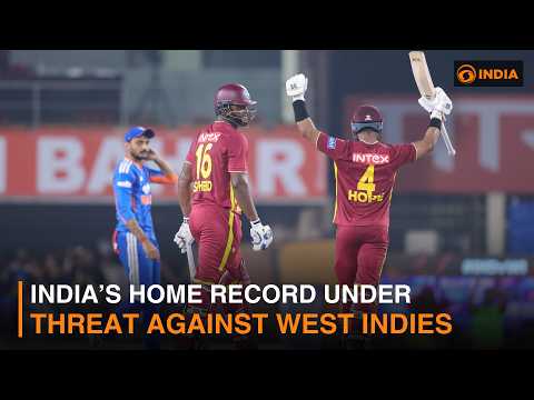 India’s Home Record Under Threat Against West Indies
