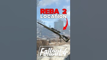 REBA 2 SECRET LEGENDARY SNIPER RIFLE LOCATION IN FALLOUT 4