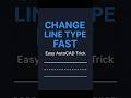 How to Change Linetype in AutoCAD | Quick Linetype Tutorial
