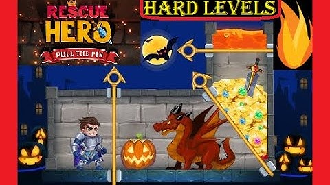 Rescue Hero - Pull The Pin : Hard Level 11 to 20