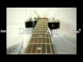 Sad blues guitar backing track in am