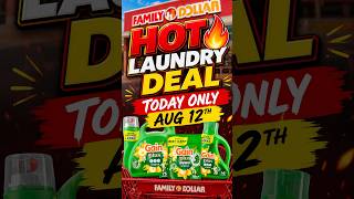 RUN Family Dollar TODAY Aug 12th