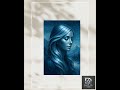 Nordic Serenity Digital Wall Art | Ice Queen Fantasy Portrait | Peaceful Blue Aesthetic | Scandin...