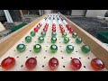 マーブルラン46 marble run 直線コース　美しい玉転がし　スロープコース映像